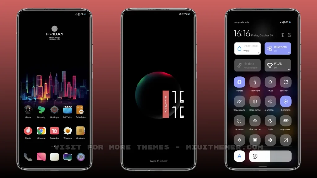 MI OS v12 Theme