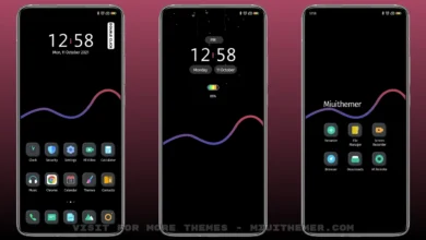 P-Black 2021 MIUI Theme