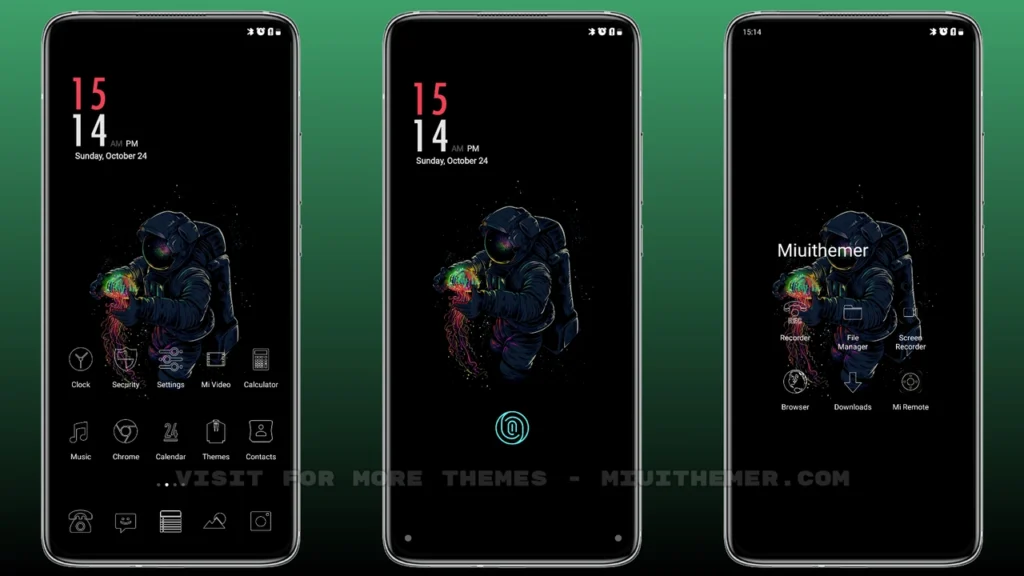 Red_space MIUI Theme