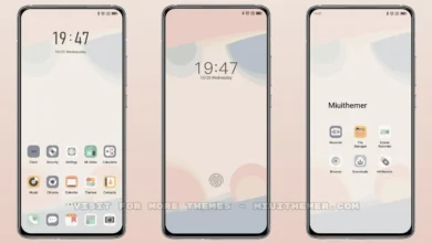 Retro Light Color MIUI Theme