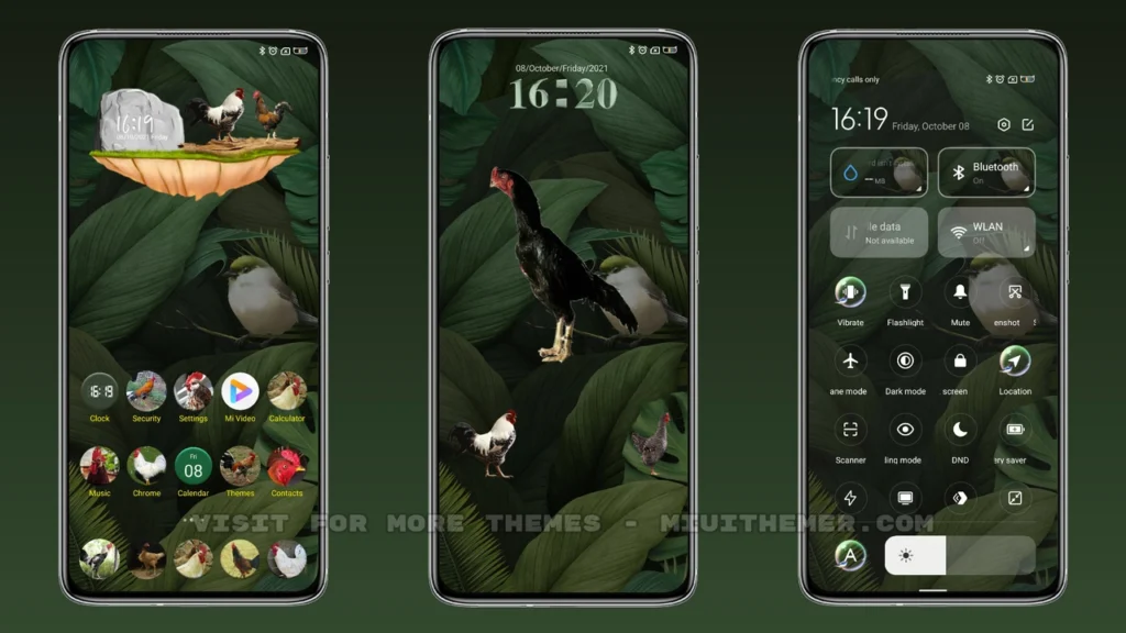 Rooster Chicken MIUI Theme