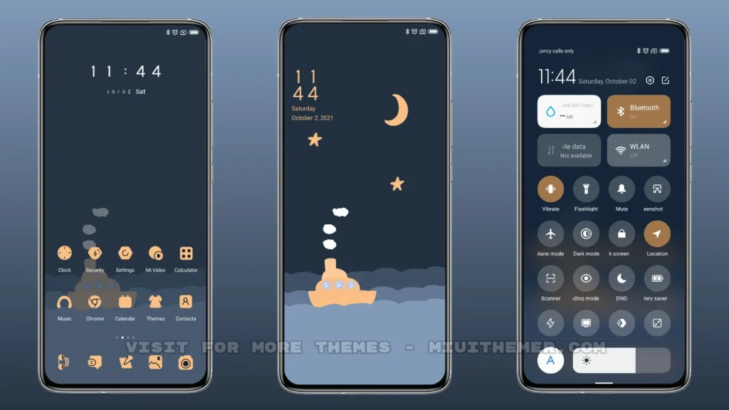 Simple boat MIUI Theme