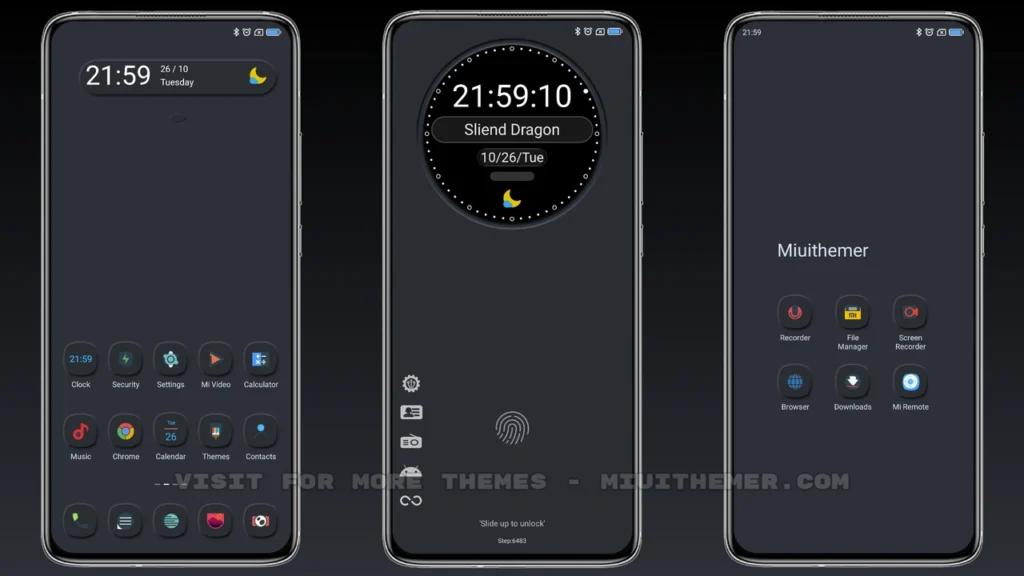 Sliend Dragon MIUI Theme