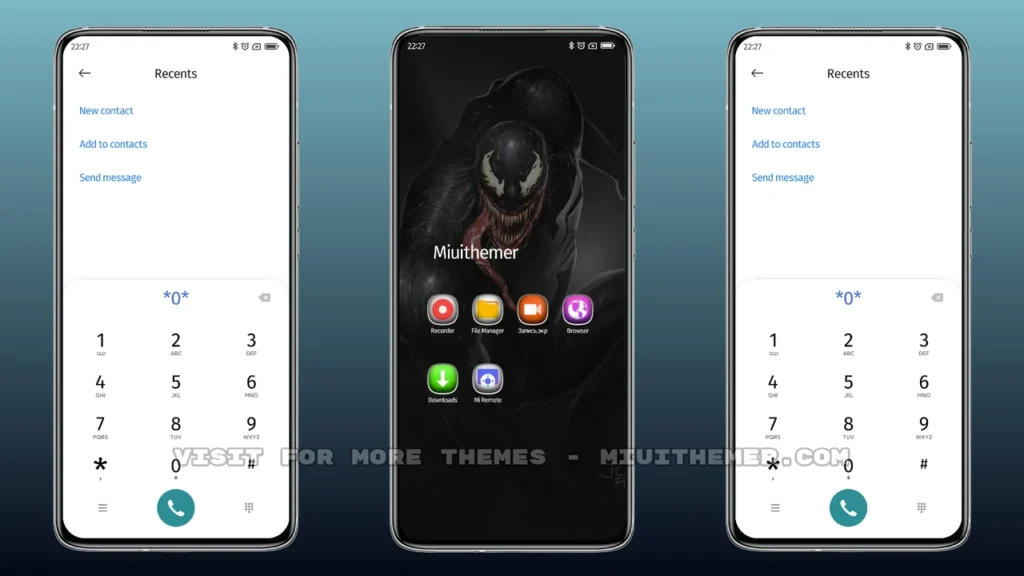 Venom MIUI Theme