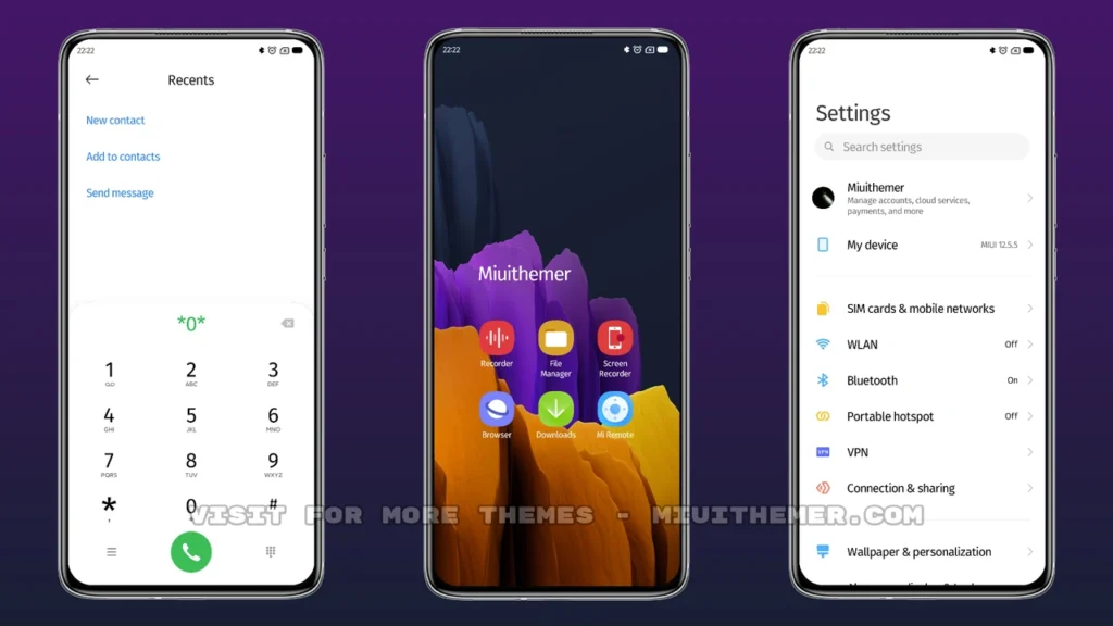 galaxy s22 MIUI Theme