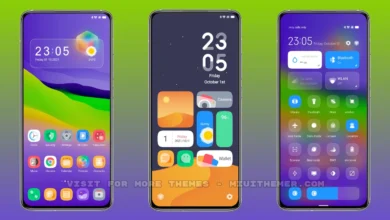 glassy v12 MIUI Theme