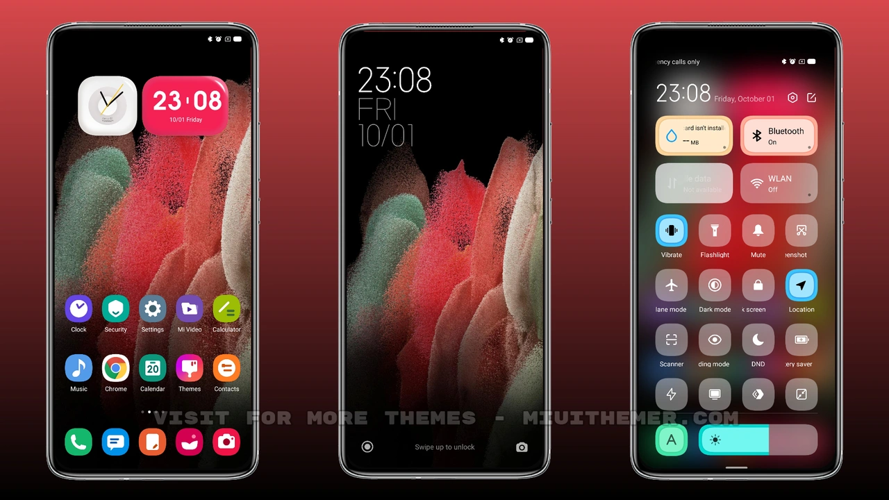 newone MIUI theme with Samsung One UI Style for Xiaomi and Redmi ...
