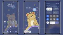 Bear cute MIUI Theme