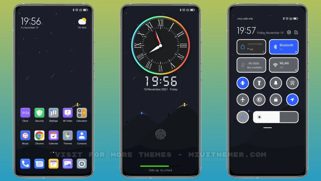 Blue Lantern MIUI Theme