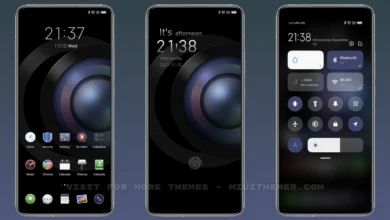 Business lens MIUI Theme