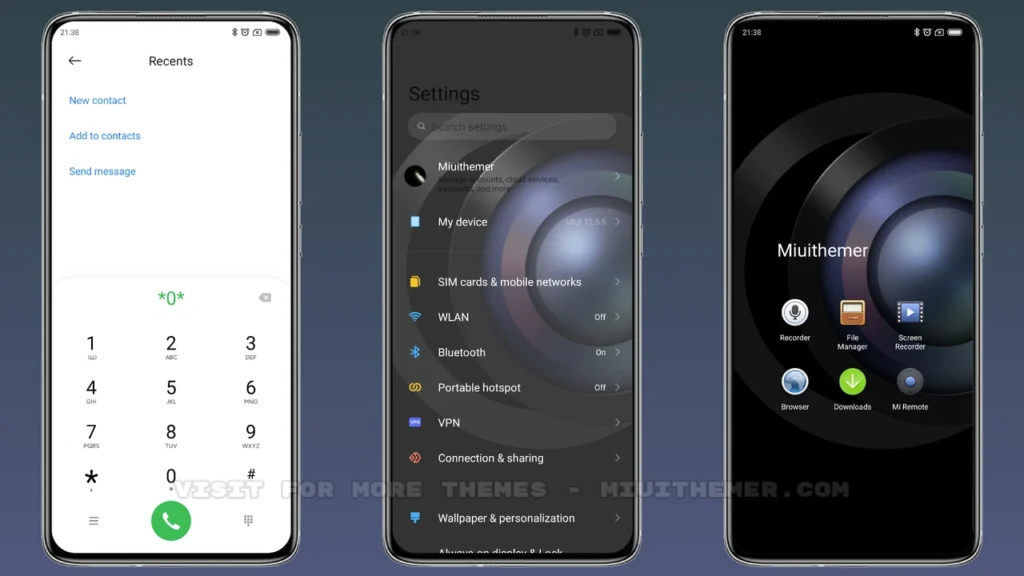 Business lens MIUI Theme