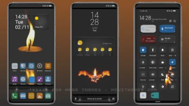 Candle warmth MIUI Theme