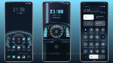 Car panel MIUI Theme