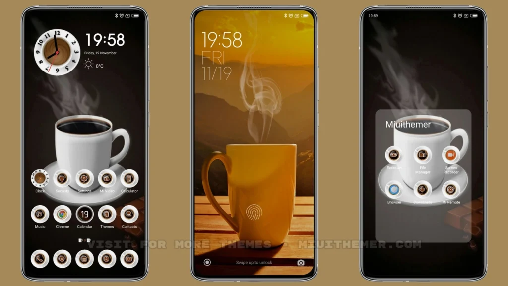 Coffee Cup MIUI Theme