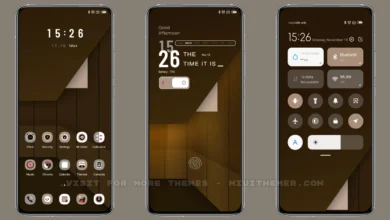 Corner light MIUI Theme