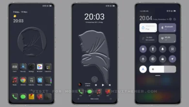 Dark Hijabers v12 MIUI Theme