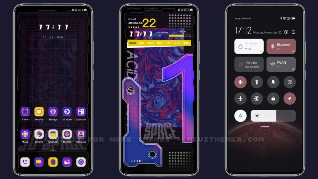 Future acidity MIUI Theme