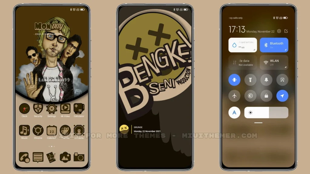 GRUNGE NIRVANA MIUI Theme