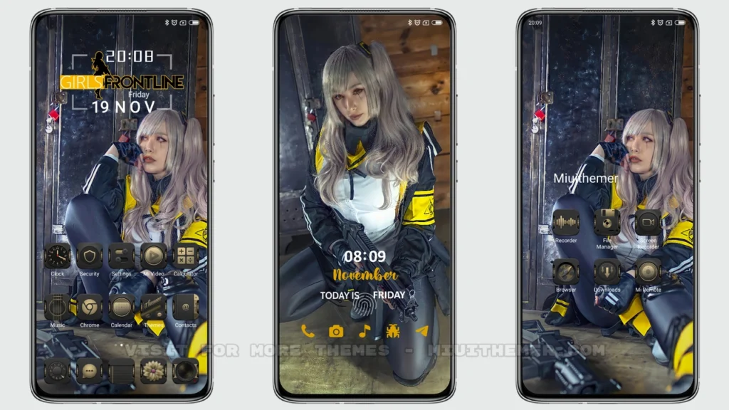 Girls Frontline MIUI Theme