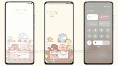 Ice cream bear MIUI Theme