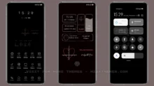 Line love formula MIUI Theme