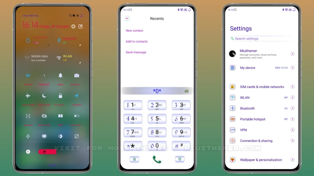 MIUI 12.5 Colorful Theme