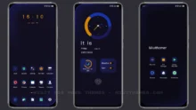 Mimic Dark Color MIUI Theme