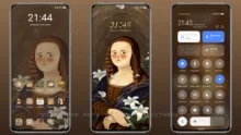 Mona Lisa smile MIUI Theme