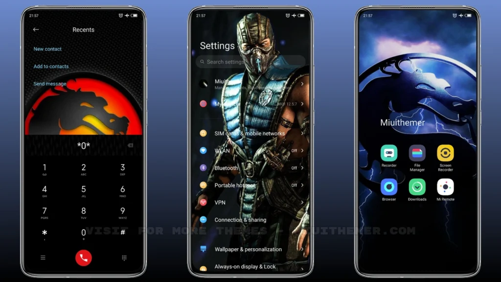 Mortal Kombat MIUI Theme