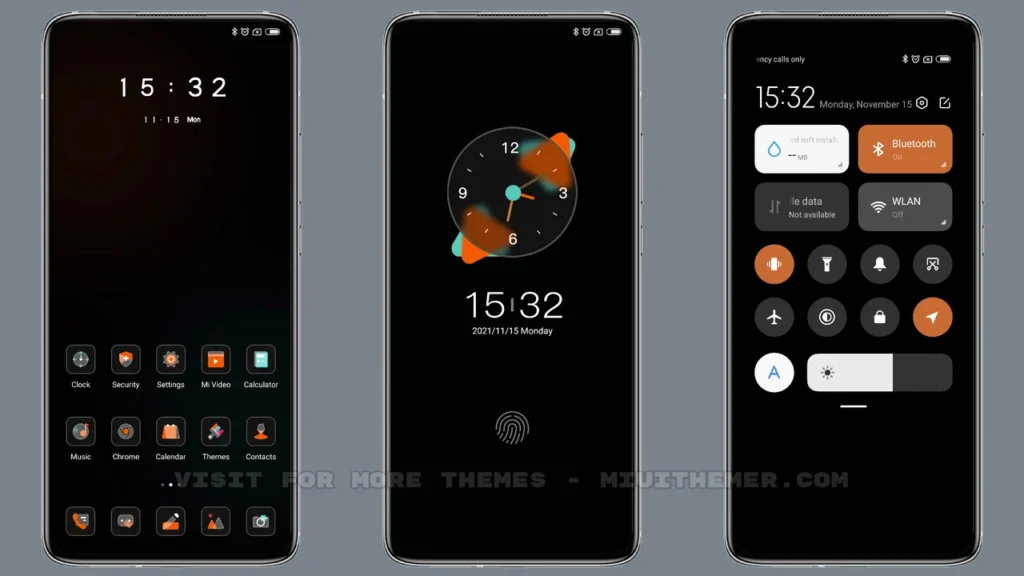 Orange MIUI Theme