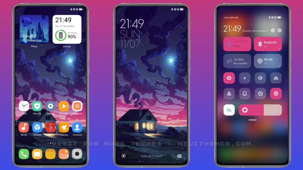 P_Deserted House MIUI Theme