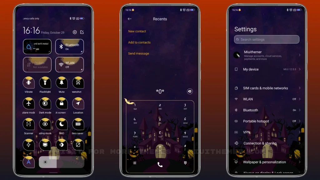 P_Halloween MIUI Theme