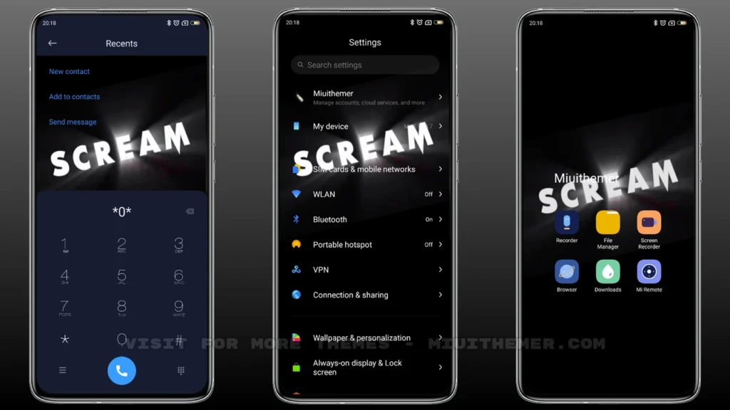 P_Scream MIUI Theme