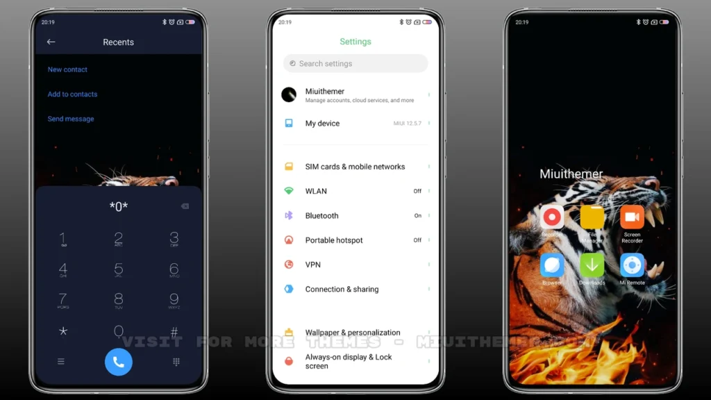 P_Tiger MIUI Theme