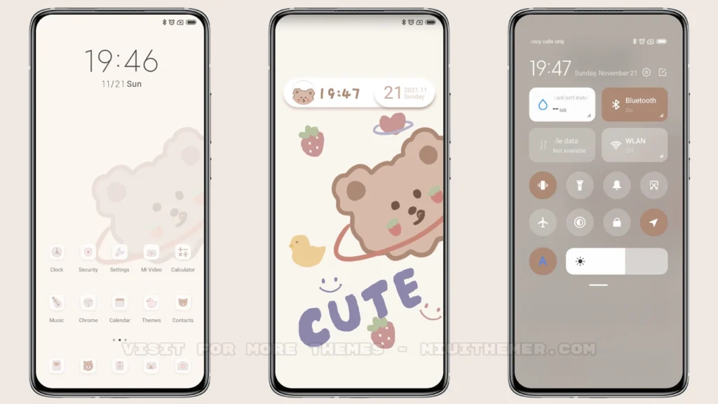 Rainbow Bear MIUI Theme