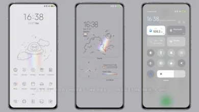 Rainbow Nebula MIUI Theme