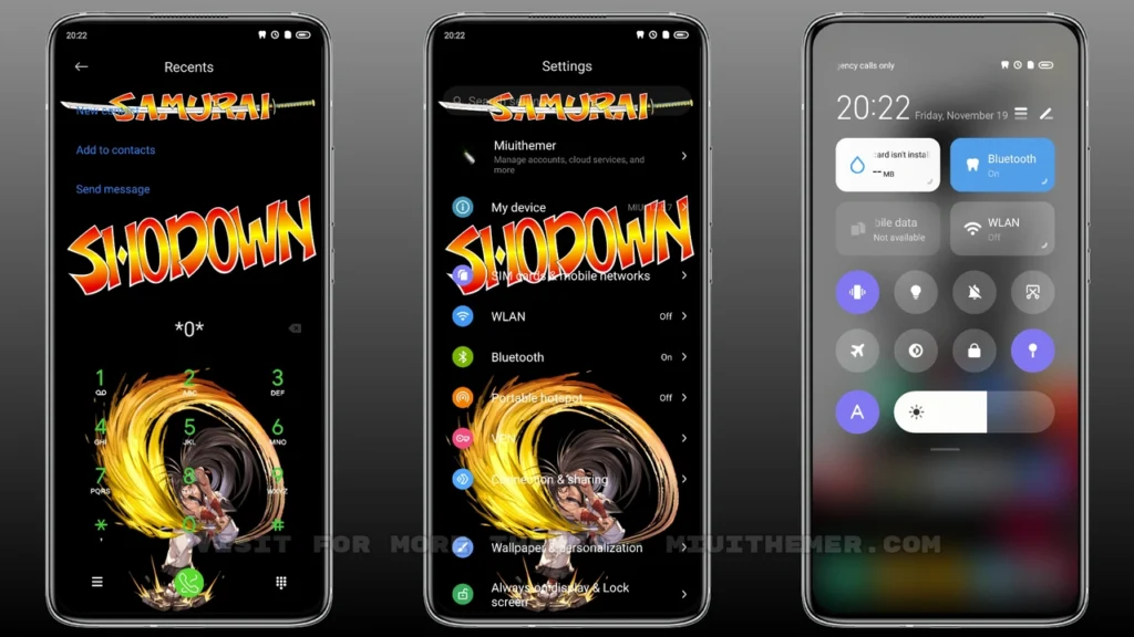 Samurai Shodown MIUI Theme