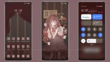 Scene Camera Girls MIUI Theme