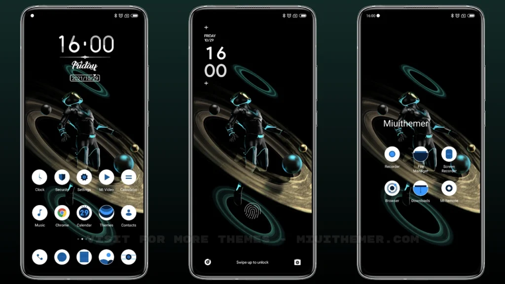 Space Drift MIUI Theme