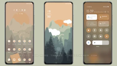 Sunset west hill MIUI Theme