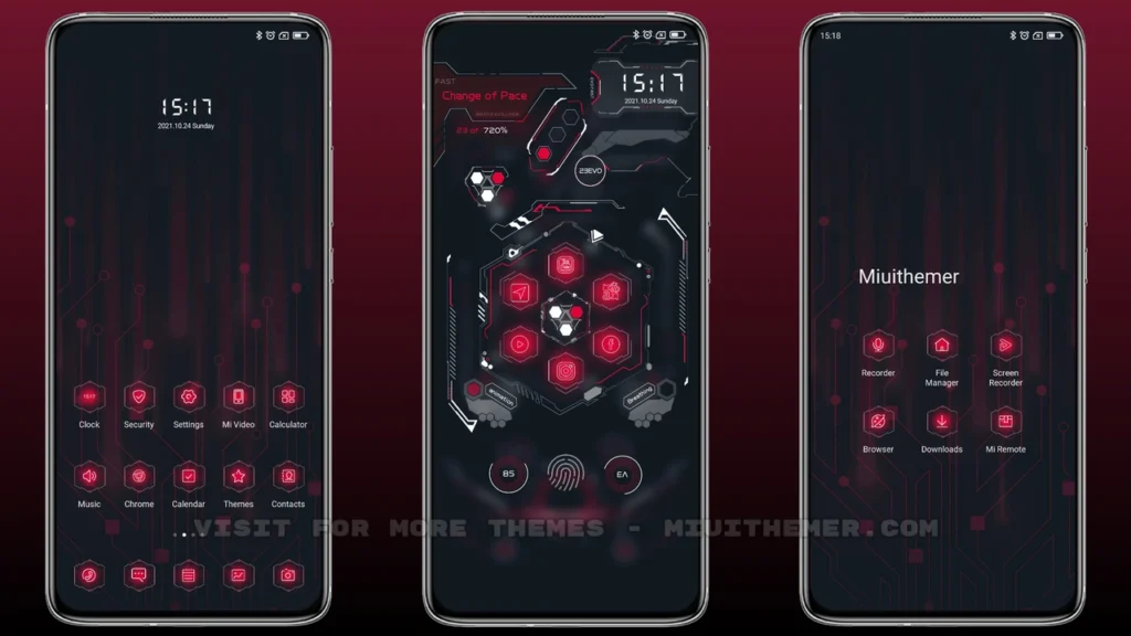 Technology Line MIUI Theme