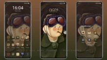 Van Gogh portrait MIUI Theme