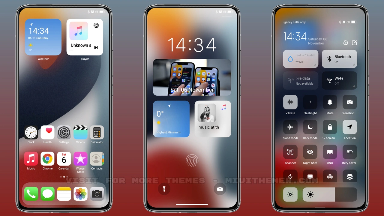 iOS 15 Beta 5 MIUI theme for Xiaomi and Redmi devices - MIUI Themer