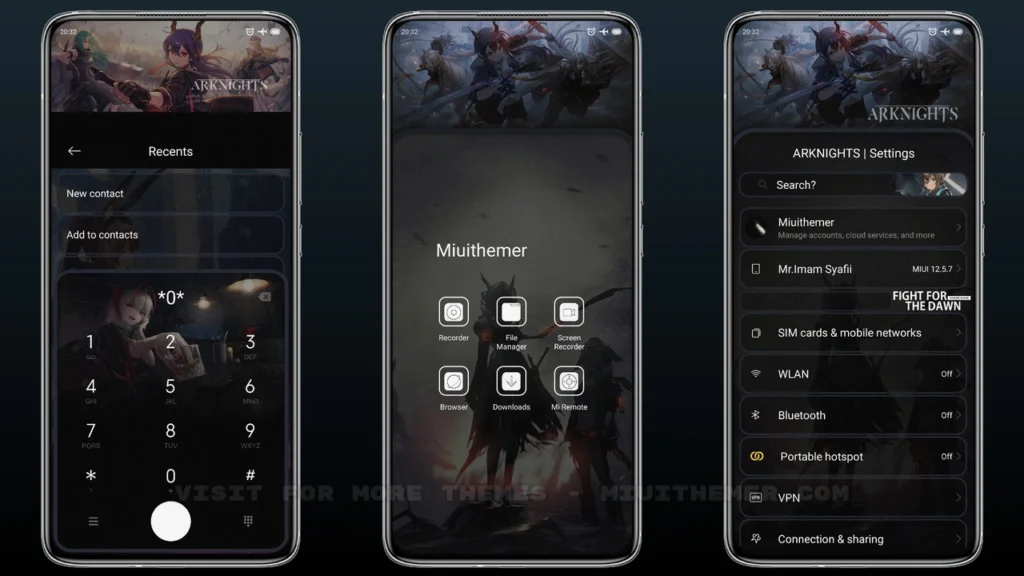 Arknights v12.5 MIUI Theme