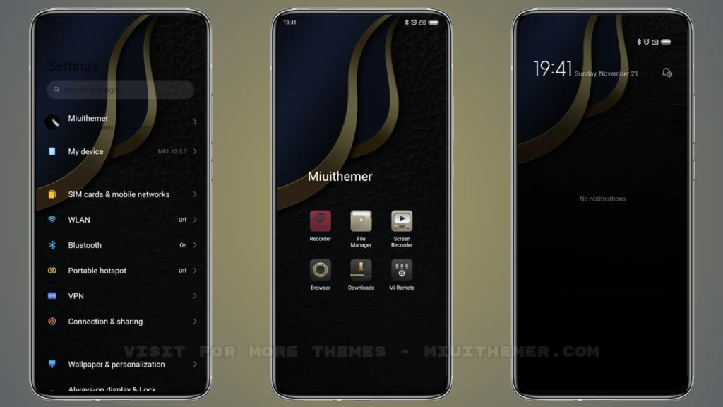 Business respect MIUI Theme