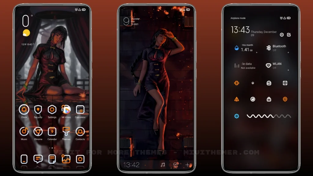 Chica Anime MIUI Theme