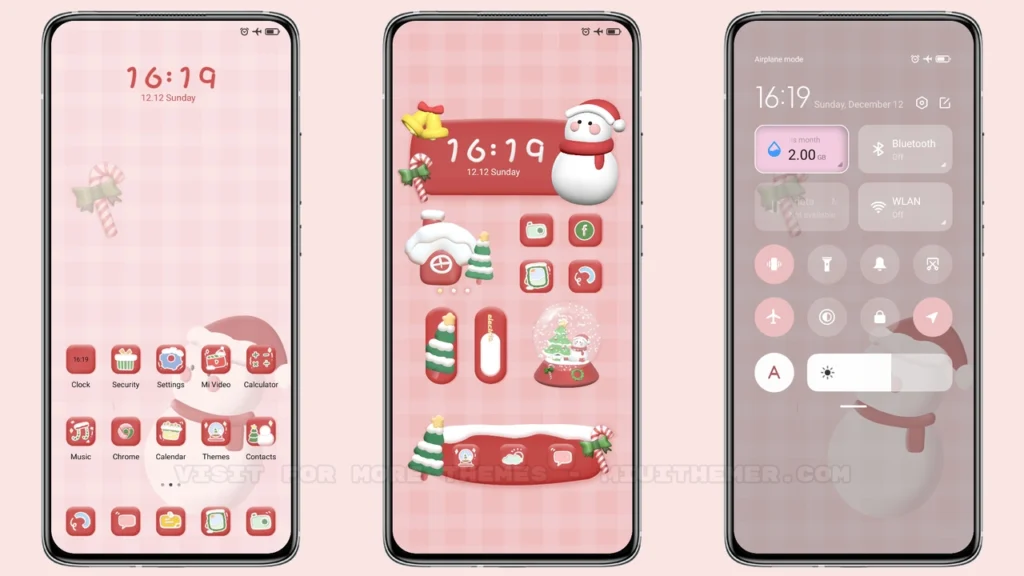 Christmas Crystal Theme