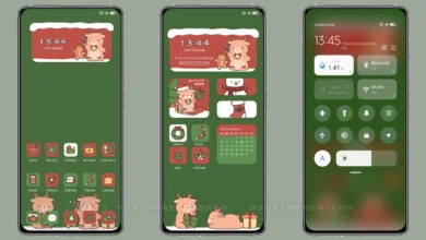 Christmas Deers MIUI Theme