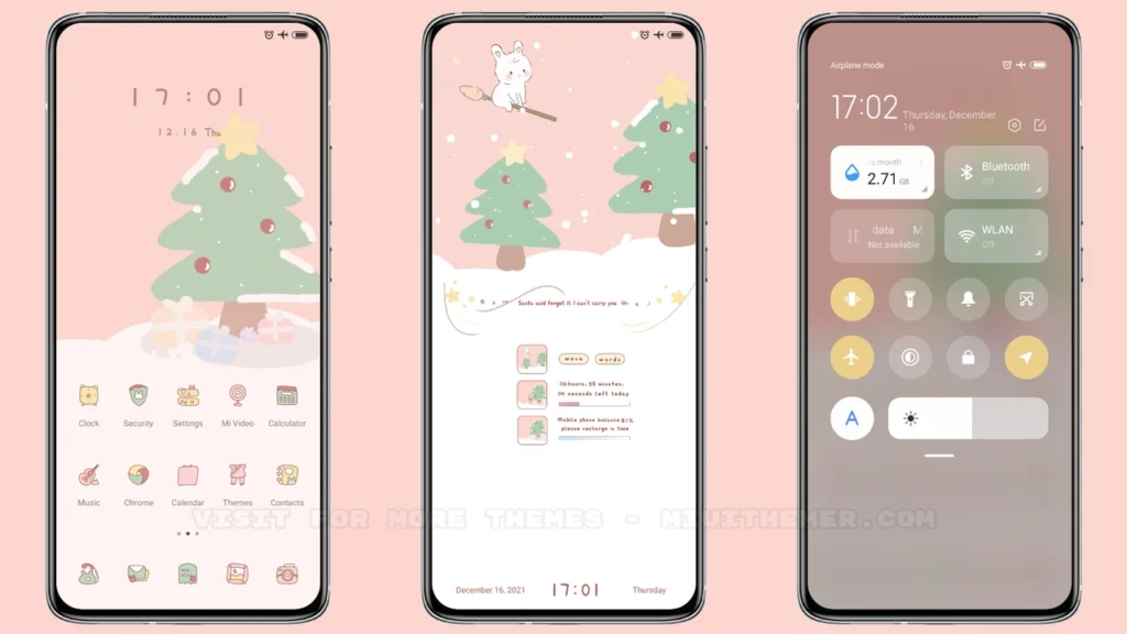 Christmas elf MIUI Theme