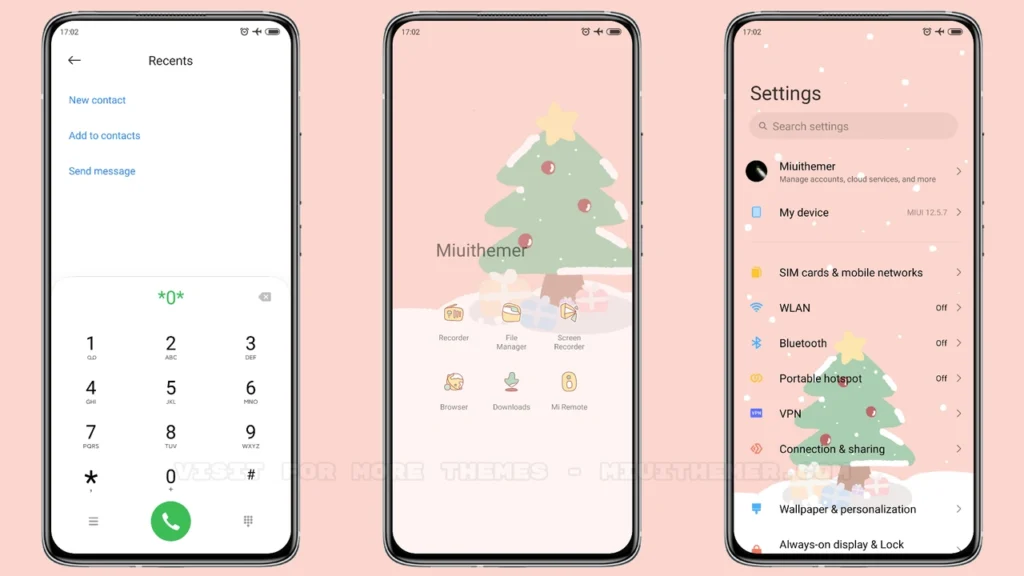 Christmas elf MIUI Theme